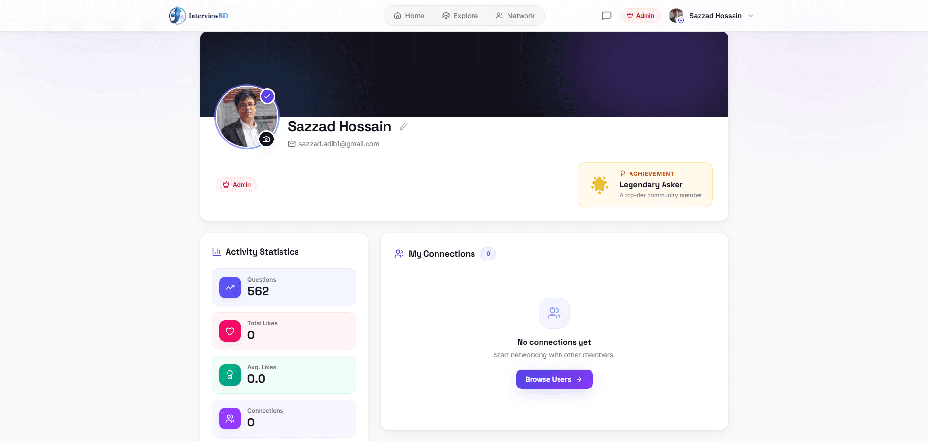 InterviewBD: Interview Preparation Platform — screenshot 3 of 6