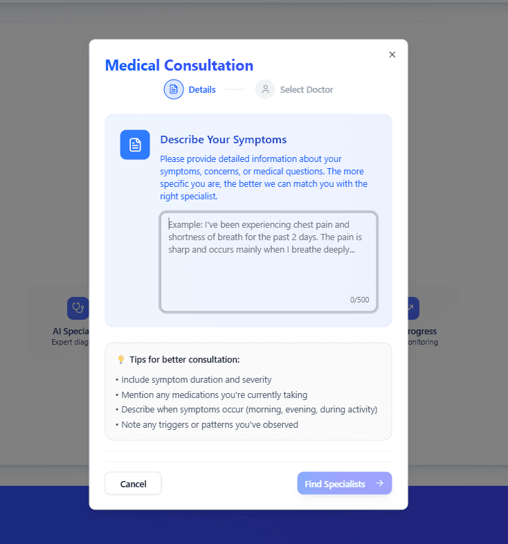 AI Doctor Assistant — screenshot 4 of 8