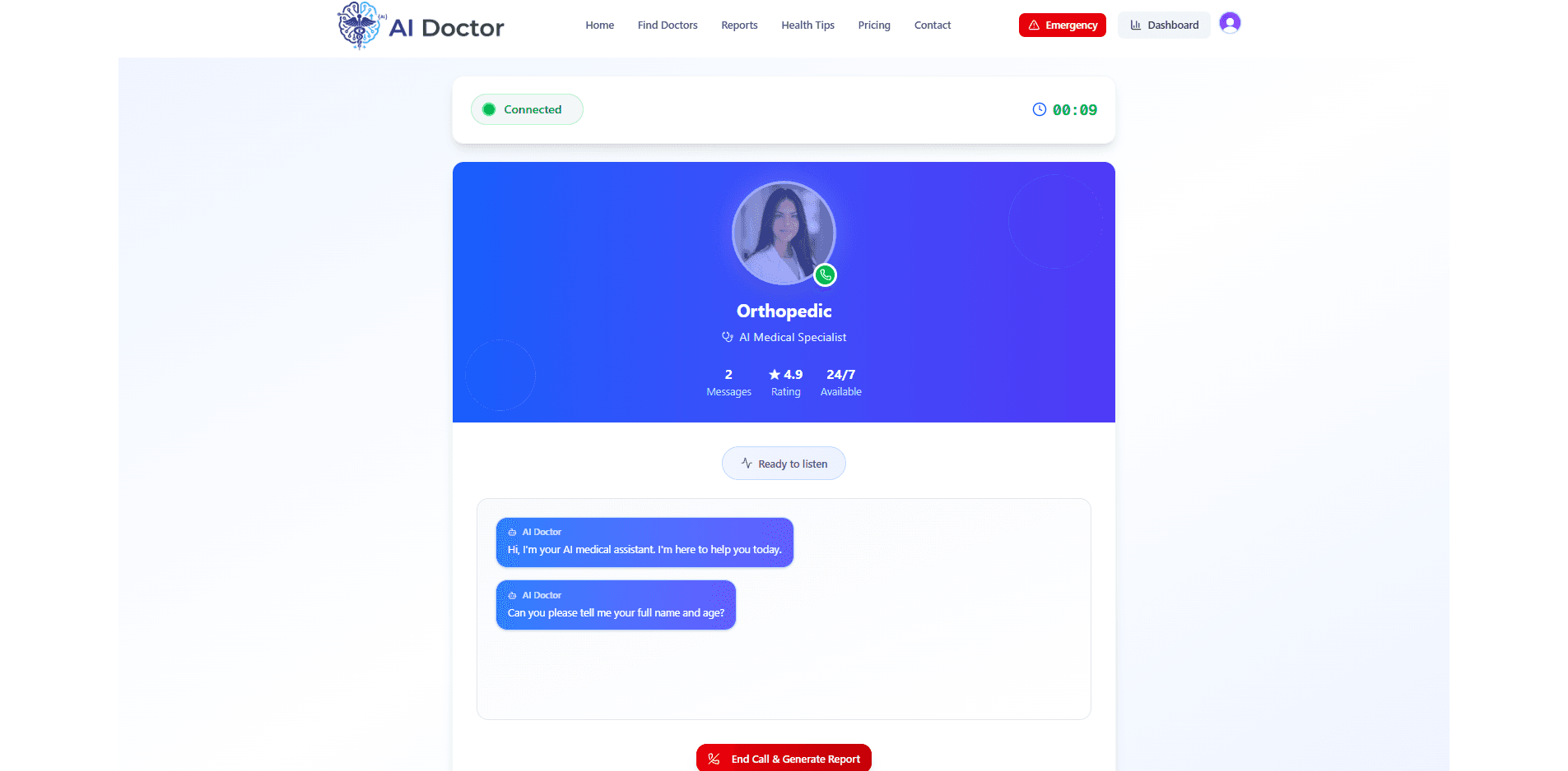 AI Doctor Assistant — screenshot 5 of 8